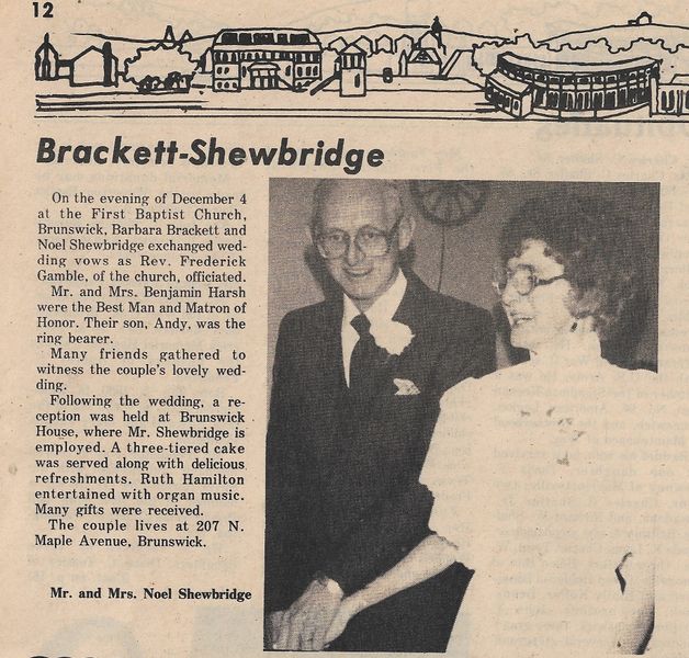 File:Barbara Brackett and Noel Shewbridge Wedding from The Brunswick Citizen, Vol 12, No 50, December 19, 1985.jpg