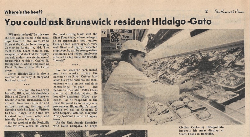 File:Carlos Q. Hidalgo-Gato Employment from The Brunswick Citizen, Vol 12, No 5, January 31, 1985.pdf
