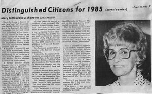 Mary Jo Brown, Distinguished Citizen 1985 (4).jpg