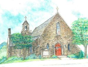 Grace Episcopal Church, Brunswick by Valerie Zombro Nusbaum.jpg