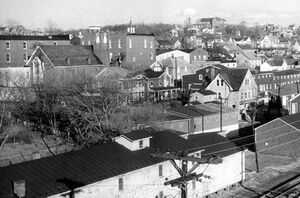 Brunswick skyline from the new bridge in the mid-1950s.jpg