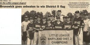 Little League 2012, The Brunswick Citizen, Vol 39, No 29, July 19, 2012.jpg