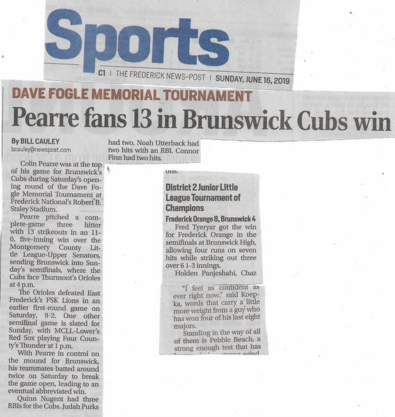 File:Little League 2019 Dave Fogle Memorial Tournament from The Frederick News-Post, June 16, 2019.jpg