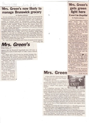 Mrs Green's Supermarket from Super Fresh, 2011.pdf