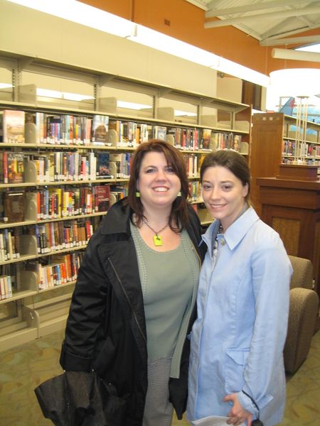 File:Angle White and Christina May at the opening of the Brunswick Public Library April 2011. Photo by Jerry Knight.JPG