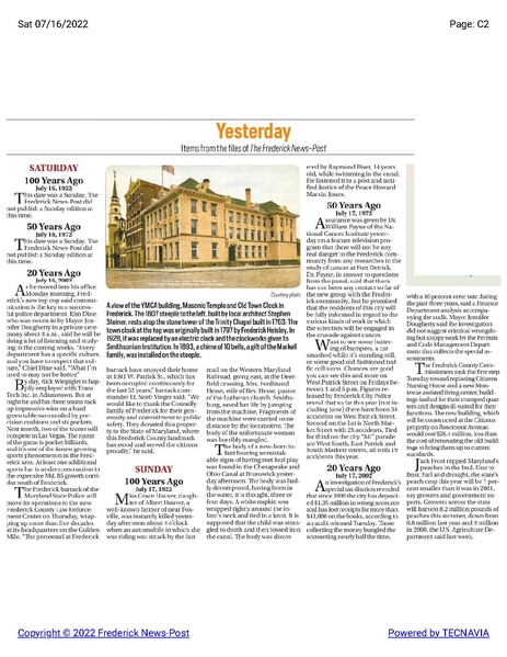 File:Body of a murdered infant found in the C&O Canal in 1922, The Frederick News-Post historical reprint, July 16, 1922.pdf