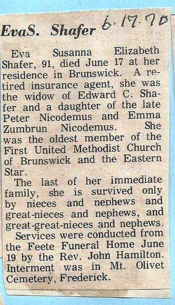 File:Eva Susanna Elizabeth Shafer Obituary June 1970.jpg