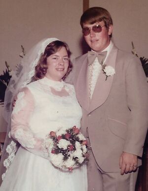 Joan and Nelson Smith on their wedding day.jpg