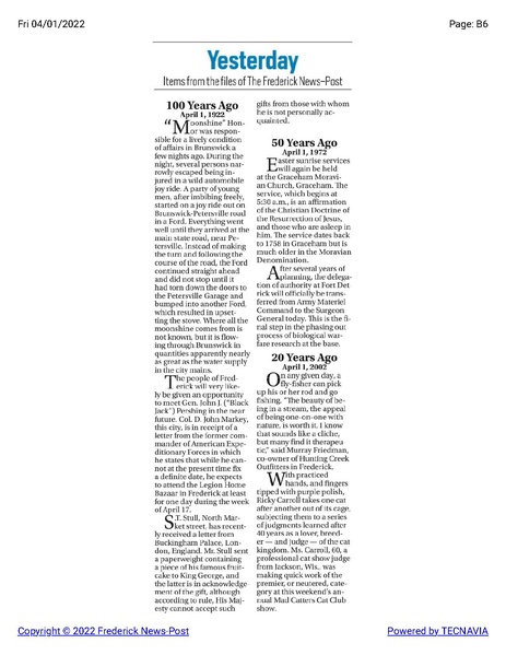 File:Drunk driving on moonshine on Petersville Road in 1922, The Frederick News-Post historical reprint, April 1, 1922.pdf