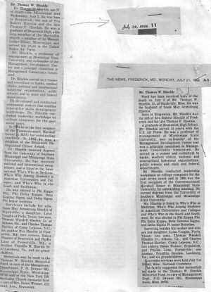 Thomas Wendell Hinkle, Distinguished Citizen 1985 (7).jpg