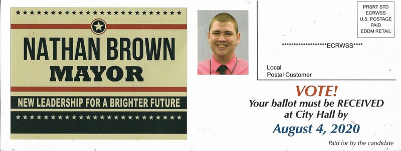 File:Election 2020 flyer Nathan Brown Mayor July 2020.pdf