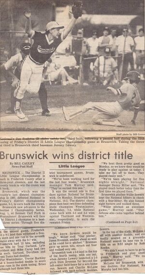 Little League Won the 1988 Disctrict Title.jpg