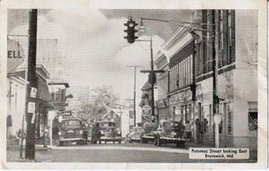 Potomac Street Looking East Post Card. Photo by C.H. Ruth.jpg