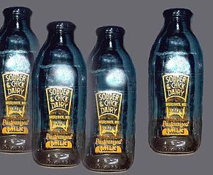Souder & Chick Dairy Mile Bottles.jpg