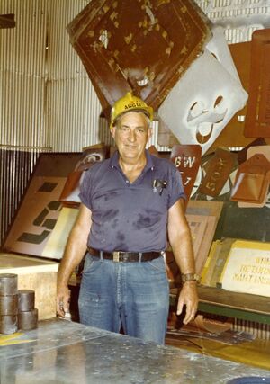 Ed Leach on the job in the mid-1970s.jpg