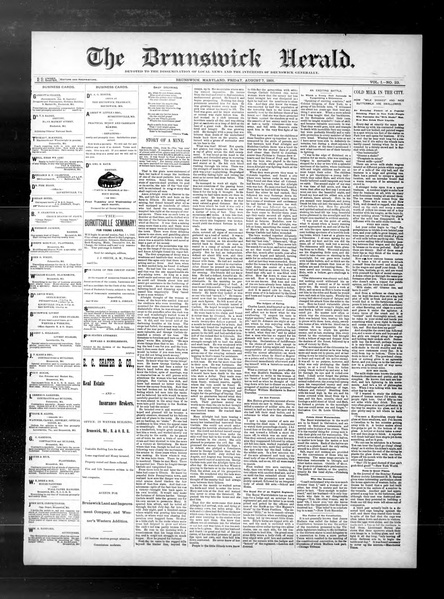 File:The Brunswick Herald Vol. 1 No. 23, August 7, 1891.pdf