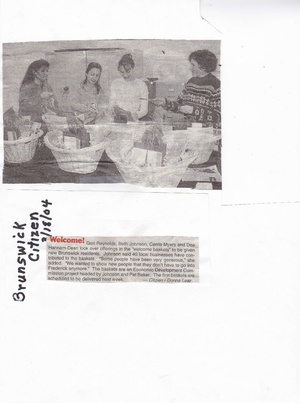 EDC 2004 Welcome baskets from The Brunswick Citizen, March 18, 2004.pdf