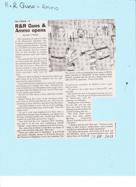 File:R and R Guns Opens from The Brunswick Citizen, November 28, 2013.pdf