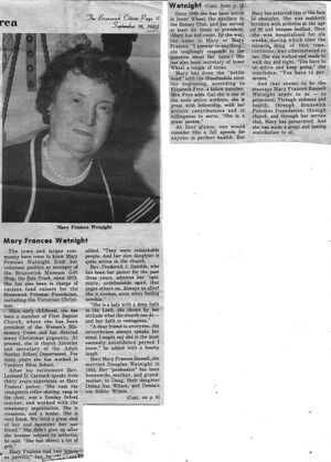 Mary Frances Wetnight, Distinguished Citizen 1982 (3).jpg