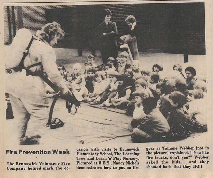 File:Fire Department 1984 Fire Prevention Week from The Brunswick Citizen, Vol 11, No 40, October 11, 1984.jpg