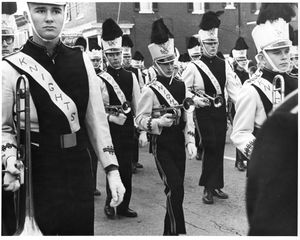 Veterans' Day Parade Circa 1960s Middletown Knights Marching Band.jpg