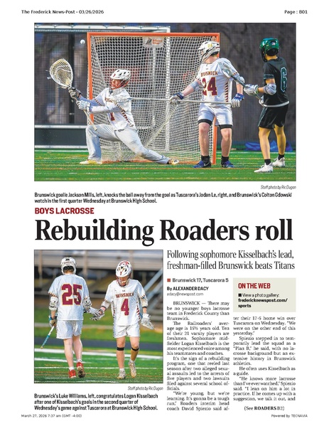 File:BHS lacrosse team, FrederickNewsPost, 2026.03.26.pdf