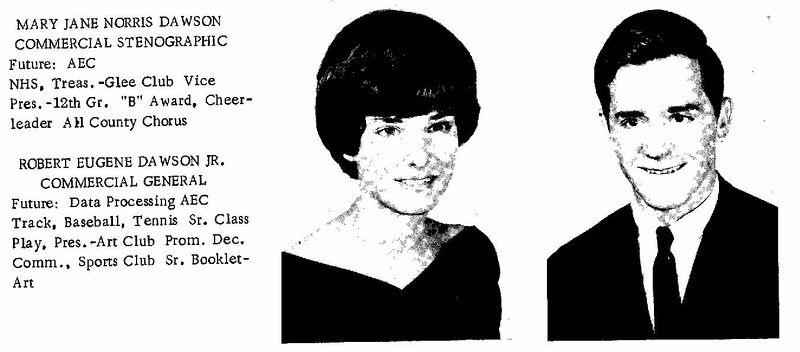 File:Seniors 1967 Mary Jane Norris Dawson and Robert Eugene Dawson Jr..jpg