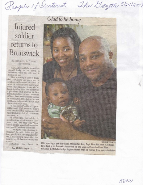 File:Alton McCallum- Injured Soldier from The Gazette, May 24, 2007 (1).pdf