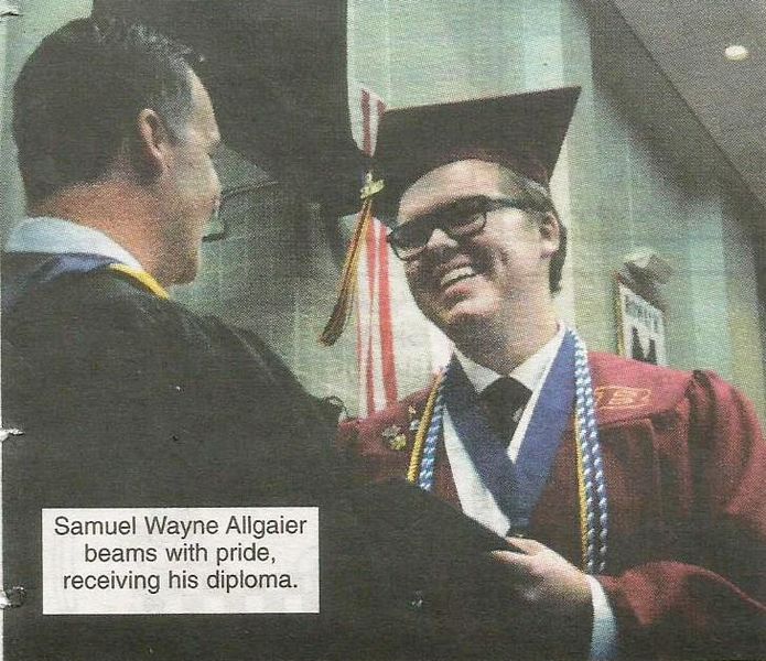 File:Graduation 2018, Samuel Wayne Allgaier from The Brunswick Citizen, Vol 45, N0 25 June 21, 2018.jpg