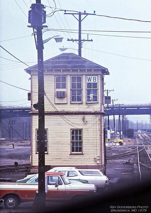 From a locomotive cab facing west in 1975..jpg