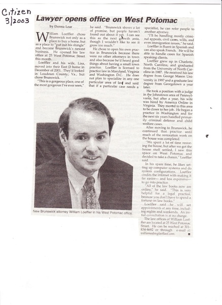 File:Lawyer William Loeffler, 25 West Potomac Street, 2003.pdf