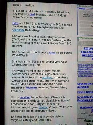 Ruth Rose Hamilton, Distinguished Citizen 1988 (6).jpg