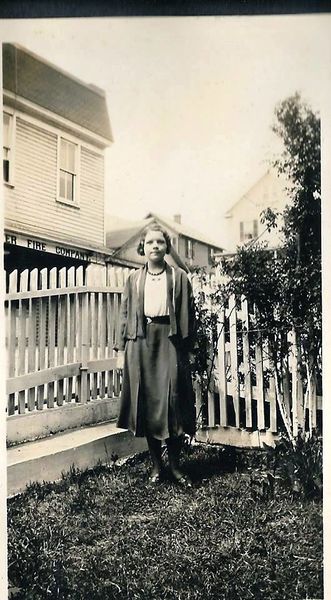 File:Helen Roby in the backyard at 227 W. Potomac Street Circa 1920s.jpg