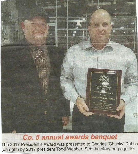 File:Fire Department 2018 Company 5 Honors from The Brunswick Citizen, Vol 45, No 10, March 8, 2018 (4).jpg