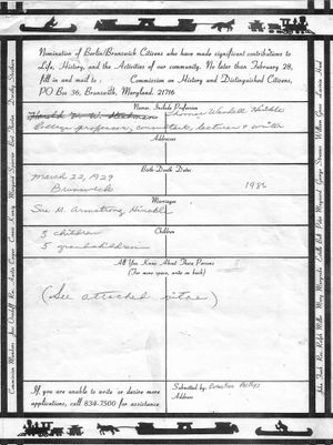 Thomas Wendell Hinkle, Distinguished Citizen 1985 (5).jpg