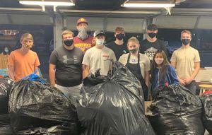 Class of 2021 Seniors Collected clothes for Safe and Sane.jpg