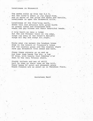 Poem, Loveliness in Brunswick by Bentztown Bard.jpg