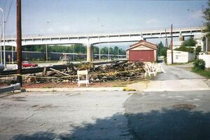 Gross Store on South Maryland Avenue 1999 after fire.jpg