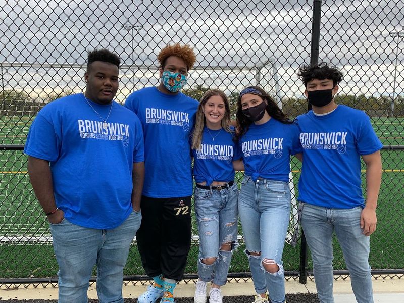 File:Class of 2021 Terrance Jackson, Kyle Richardson, Morgan McKnew, Ella Dimmick, Enrique de Anda.jpg
