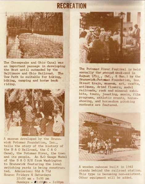 File:Brunswick Maryland Brochure, Home of the Iron Horse.pdf