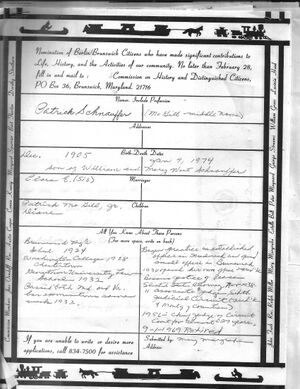 Patrick Schnauffer, Distinguished Citizen 1989 (2).jpg