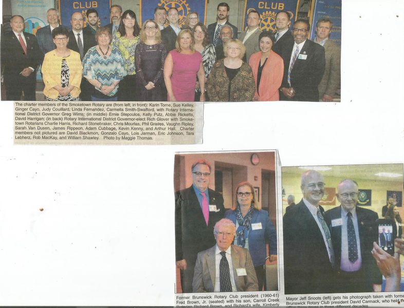 File:Smoketown Rotary Club 2018 chartered in Brunswick from the Brunswick Citizen, Vol 45, No 20, May 17, 2018 (2).jpg