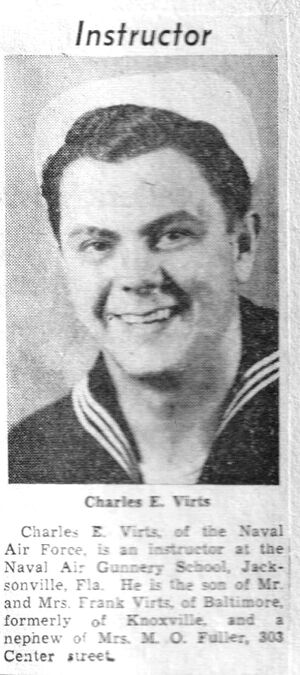 Charles E. Virts Instructor from The Blade-Times circa 1944.jpg