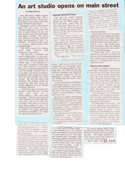 File:Steve Hill Art Studio opens from The Brunswick Citizen, October 18, 2015 (1).jpg