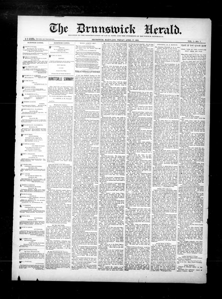 File:The Brunswick Herald Vol. 1 No. 7, April 17, 1891.pdf