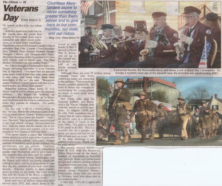 File:Veterans Day Parade 2018, 86th Annual from The Brunswick Citizen, Vol 45, No 45, November 15, 2018 (2).jpg