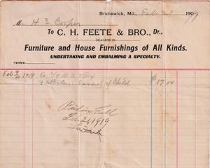 C.H. Feete & Bro Receipt February 21, 1919.jpg