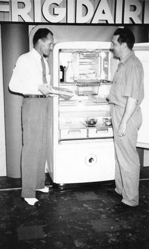 Potomac Edison showroom - Harry Nicholson and Donald Darr.jpg