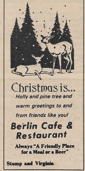File:Berlin Cafe & Restaurant Holiday Greetings from The Brunswick Citizen, Vol 12, No 50, December 19, 1985.jpg