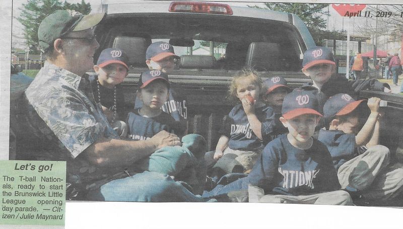 File:Little League 2019, T-Ball Nationals from The Brunswick Citizen, Vol 46, No 14, April 11, 2019.jpg